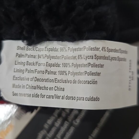 Isotoner Men's Active Smart Touch Gloves Medium Thermaflex Sporty Touchscreen - Picture 10 of 14